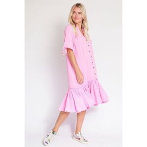 Free People Pink Maxi Dress